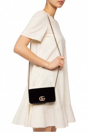 ‘marmont’ velvet shoulder bag, zdjęcie 2 ‘marmont’ velvet shoulder bag od Gucci